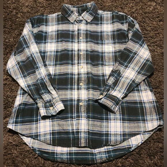 American Eagle Outfitters Women’s Mid-Weight Multi Colored Flannel Size Large - Picture 1 of 7